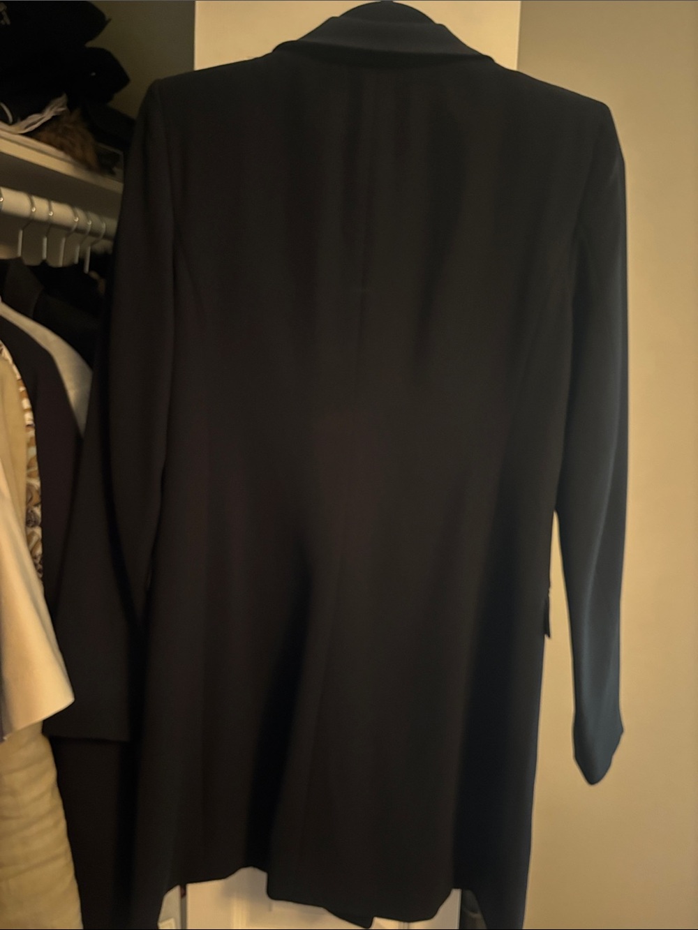 Babaton Black Double-Breasted Blazer Jacket - Picture 3 of 5